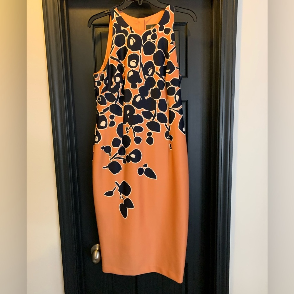 Adrianna Papell fitted sheath dress size 10